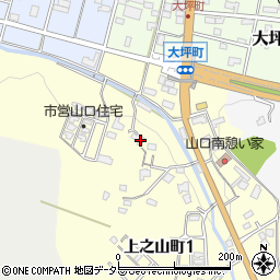 愛知県瀬戸市上之山町1丁目241周辺の地図