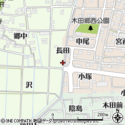 愛知県あま市北苅（井之下）周辺の地図