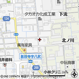 愛知県あま市甚目寺八尻37周辺の地図