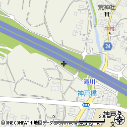 静岡県富士市神戸周辺の地図