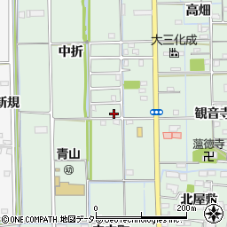 愛知県あま市七宝町沖之島中折137周辺の地図