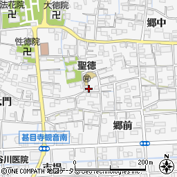 愛知県あま市甚目寺東大門46周辺の地図