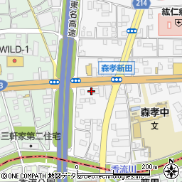 東陽システムサービス株式会社　名古屋東営業所周辺の地図