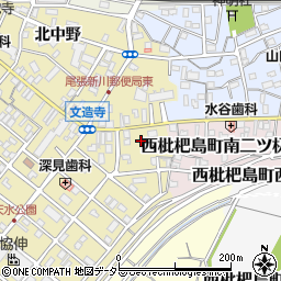 愛知県清須市土器野（天水）周辺の地図