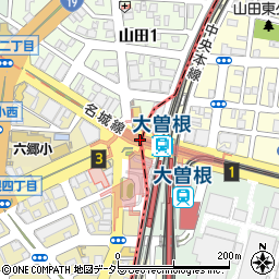 大曽根駅周辺の地図