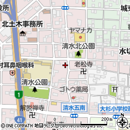 フェニーチェ名古屋周辺の地図