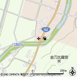 京都府京都市右京区京北下中町下河原15周辺の地図