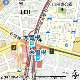 ＧＥＯＣＡＦＥ大曽根駅前店周辺の地図