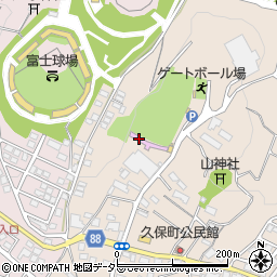 静岡県富士市大淵221-1周辺の地図