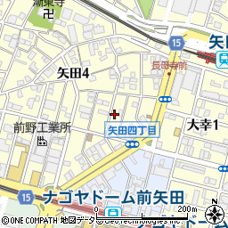 ＬＵＭＩＮＯＵＳ矢田周辺の地図