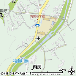 静岡県富士宮市内房3780周辺の地図