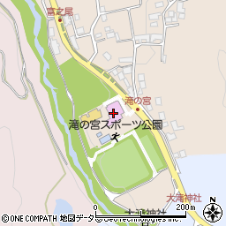 多賀町滝の宮スポーツ公園体育館周辺の地図