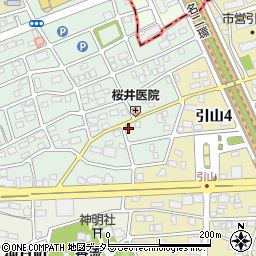 愛知県名古屋市名東区猪子石原3丁目2704周辺の地図