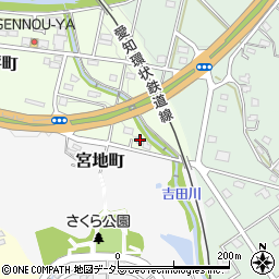 愛知県瀬戸市大坪町246周辺の地図