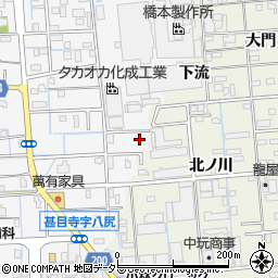 愛知県あま市甚目寺八尻1-6周辺の地図