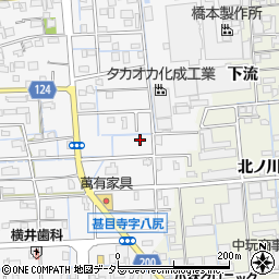 愛知県あま市甚目寺八尻8周辺の地図