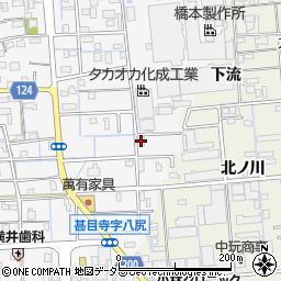 愛知県あま市甚目寺八尻6周辺の地図