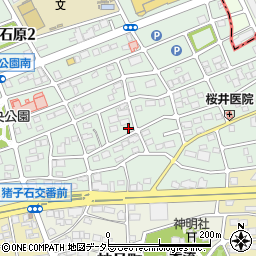 愛知県名古屋市名東区猪子石原3丁目509周辺の地図