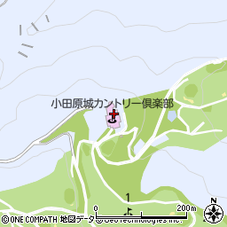 小田原城カントリー倶楽部周辺の地図