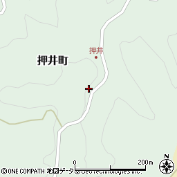 愛知県豊田市押井町穴沢周辺の地図