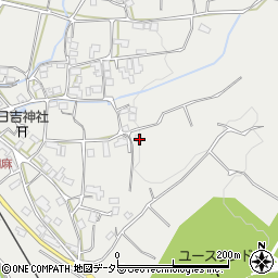 京都府南丹市日吉町胡麻岡周辺の地図