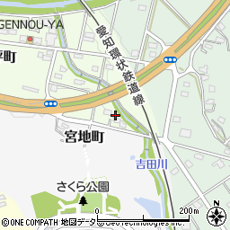 愛知県瀬戸市大坪町245周辺の地図
