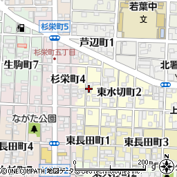 〒462-0828 愛知県名古屋市北区東水切町の地図