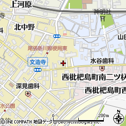 中日信用金庫新川支店周辺の地図