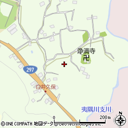 千葉県勝浦市白井久保周辺の地図