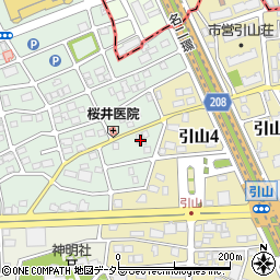 愛知県名古屋市名東区猪子石原3丁目2713周辺の地図