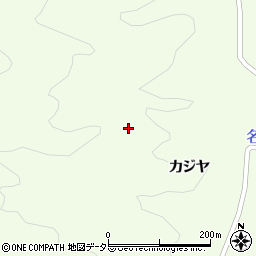 愛知県豊田市中当町オオノ平周辺の地図