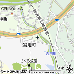 愛知県瀬戸市大坪町245-2周辺の地図