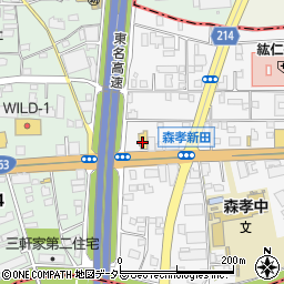 和食麺処 サガミ 四軒家店周辺の地図