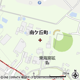 愛知県瀬戸市南ケ丘町周辺の地図