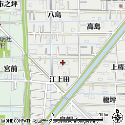 レインボー甚目寺周辺の地図