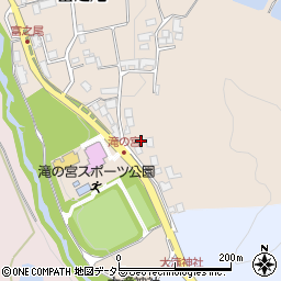 滋賀県犬上郡多賀町富之尾1600周辺の地図