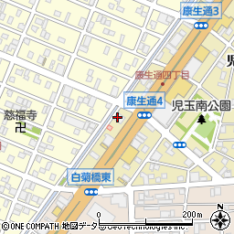 サイクルベースあさひ　名西店周辺の地図