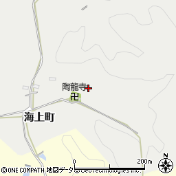 愛知県瀬戸市海上町周辺の地図