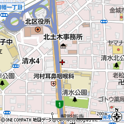 摂津金属工業株式会社名古屋営業所周辺の地図