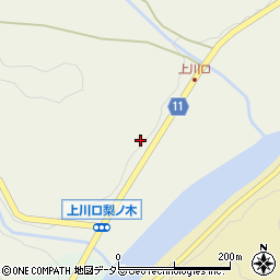 愛知県豊田市上川口町中田234周辺の地図