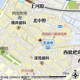 山春商店周辺の地図