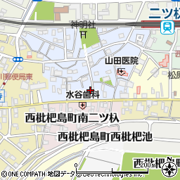 愛知県清須市西枇杷島町北二ツ杁68周辺の地図