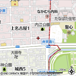 松本駐車場周辺の地図