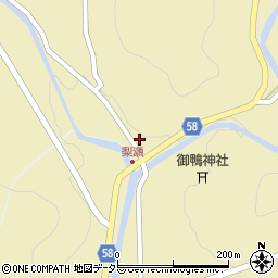 岡山県真庭郡新庄村3950周辺の地図