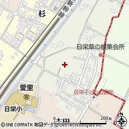 滋賀県犬上郡豊郷町日栄周辺の地図
