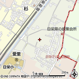 滋賀県豊郷町（犬上郡）日栄周辺の地図