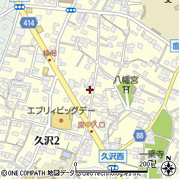 静岡県富士市久沢470周辺の地図