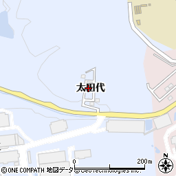 愛知県豊田市藤岡飯野町太田代周辺の地図