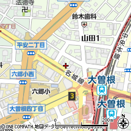 とんぺら屋　大曽根駅前店周辺の地図