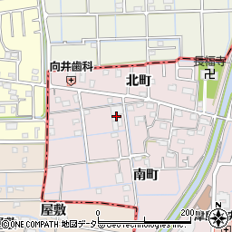 愛知県津島市葉苅町南町20周辺の地図
